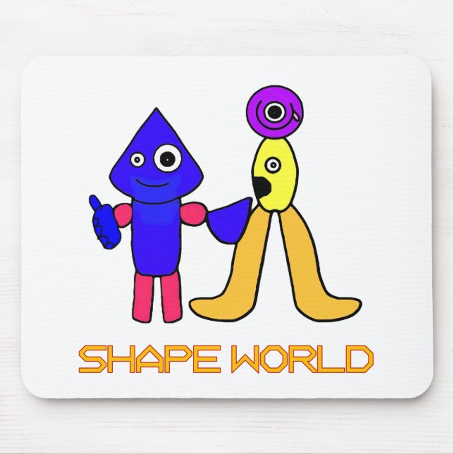 Tapis De Souris Shape World (Devant)