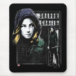 Tapis De Souris Sharon Carter Fugitive Graphic