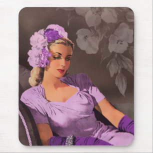 Tapis De Souris Sheila - les années 1940 même l'usage dans le