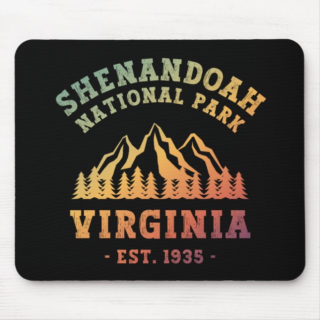 Tapis De Souris Shenandoah National Park Virginia USA (Devant)