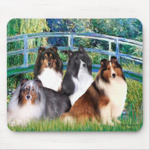 Tapis De Souris Shetland Sheepdog (quatre) - Pont