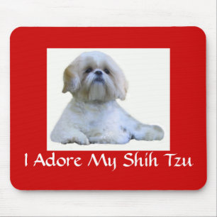 Tapis De Souris Shih Tzu j'adore Mousepad