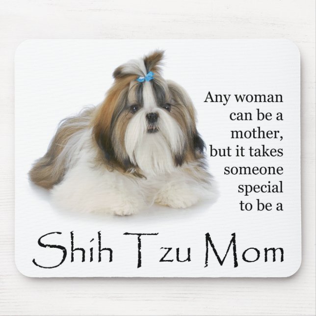 Tapis De Souris Shih Tzu Mom Mousepad (Devant)