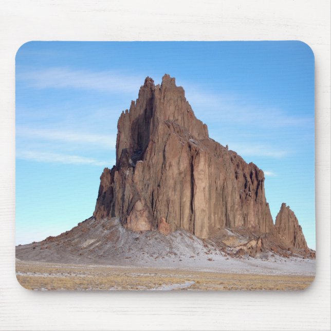 Tapis De Souris Shiprock Mountain, Nouveau-Mexique (Devant)