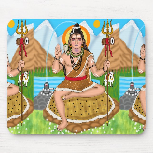 Tapis De Souris Shiva Mouse Pad  (Devant)