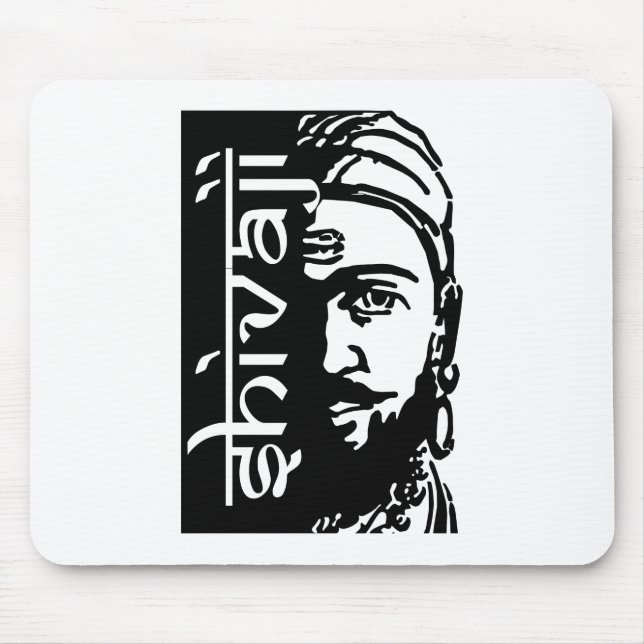 Tapis De Souris Shivaji Maharaj le roi de Maratha (Devant)