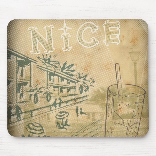 Tapis De Souris Si Nice à Nice (Devant)