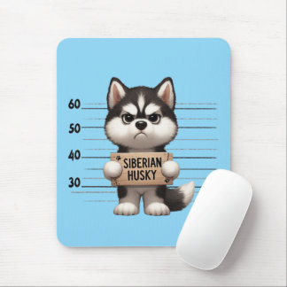 Tapis De Souris Siberian Husky Dog