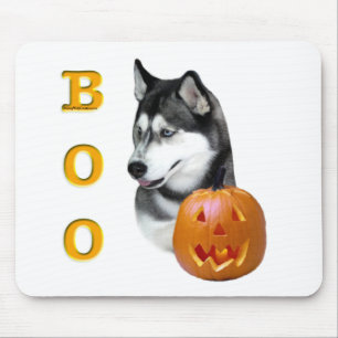 Tapis De Souris Sibérie Husky (noir) Boo