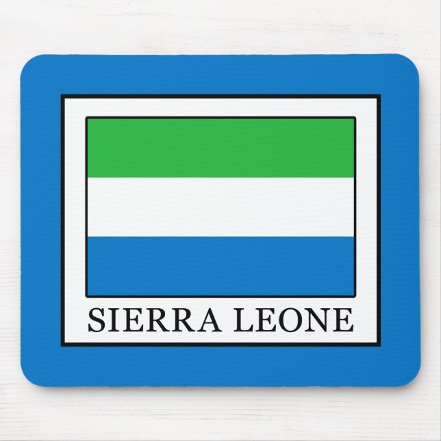 Tapis De Souris Sierra Leone (Devant)