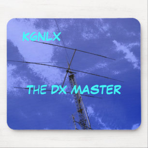 Tapis De Souris Signal d'appel radio amateur DX Mousepad