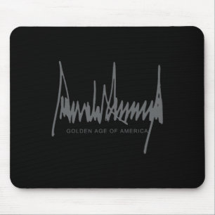 Tapis De Souris Signature Président Âge D'Or De L'Amérique 4 Juill