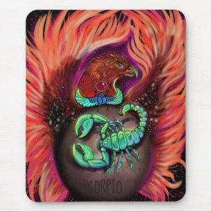 Tapis De Souris Signe de zodiaque de Scorpion