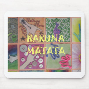 Tapis De Souris Signe Hakuna Matata - Impression