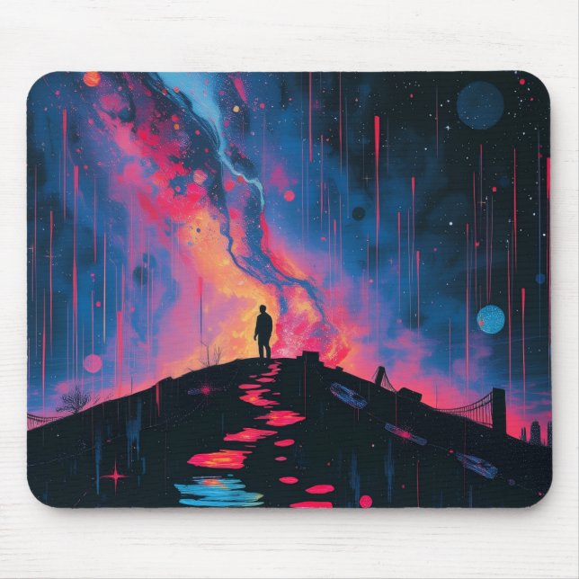 Tapis De Souris Silhouette art mouse pad  (Devant)