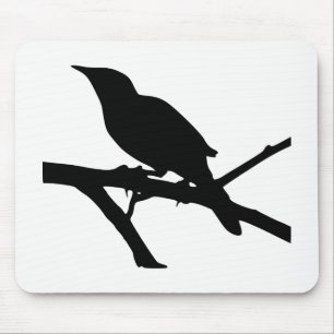 Tapis De Souris Silhouette Mockingbird