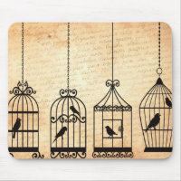 Silhouettes de cage
