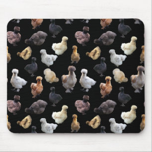 Tapis De Souris Silkie Bantam Chickens