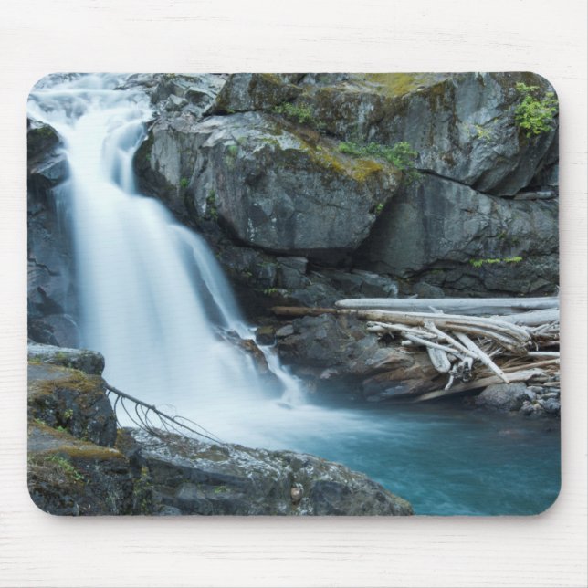Tapis De Souris Silver Falls, Parc national du Mont Rainier (Devant)
