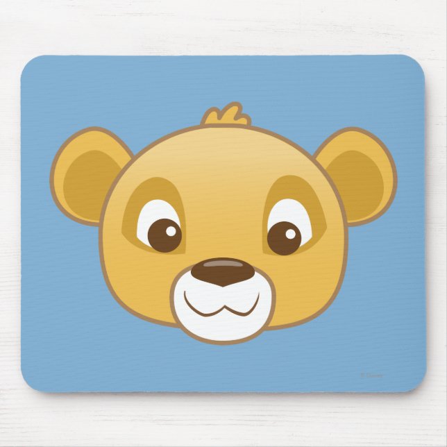 Tapis De Souris Simba Emoji (Devant)