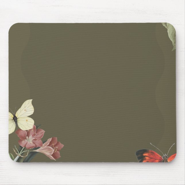 Tapis de souris simple vert foncé (Devant)