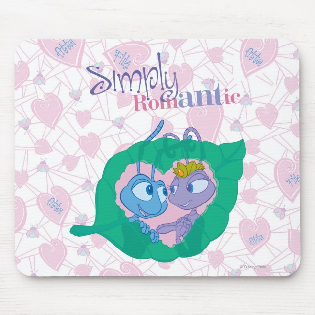 Tapis De Souris Simplement romantique (Devant)