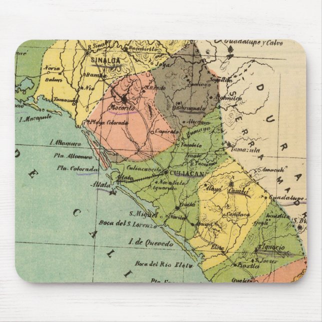 Tapis De Souris Sinaloa, Mexique (Devant)