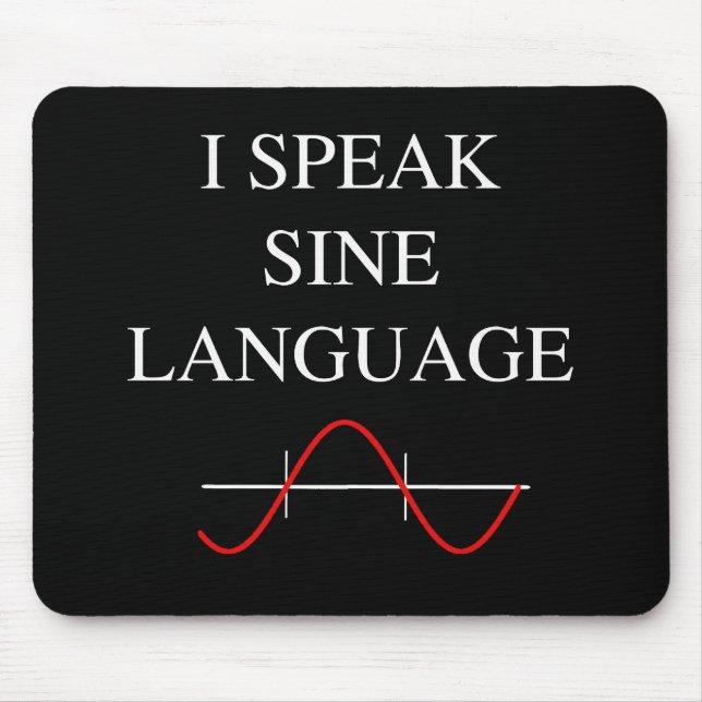 Tapis De Souris Sine (Devant)