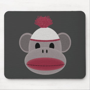 Tapis De Souris Singe de chaussette