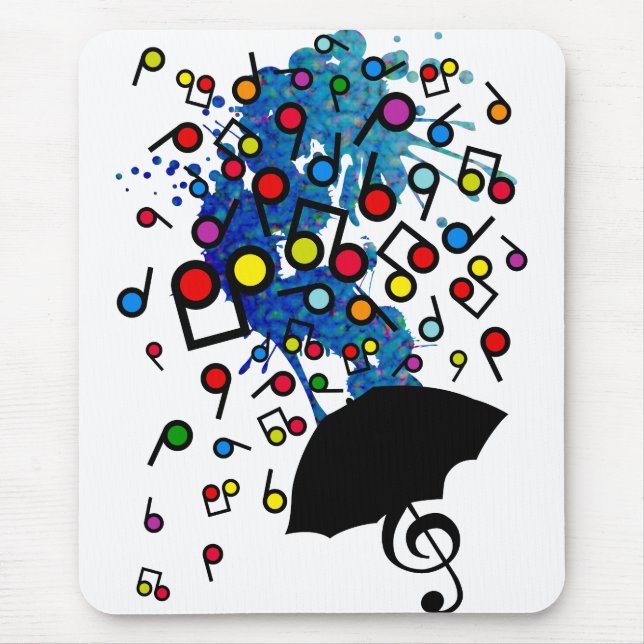 Tapis De Souris Singin' dans la pluie (Devant)
