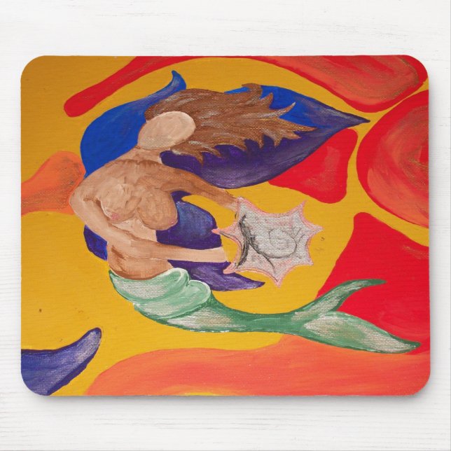 Tapis De Souris Sirène (Devant)