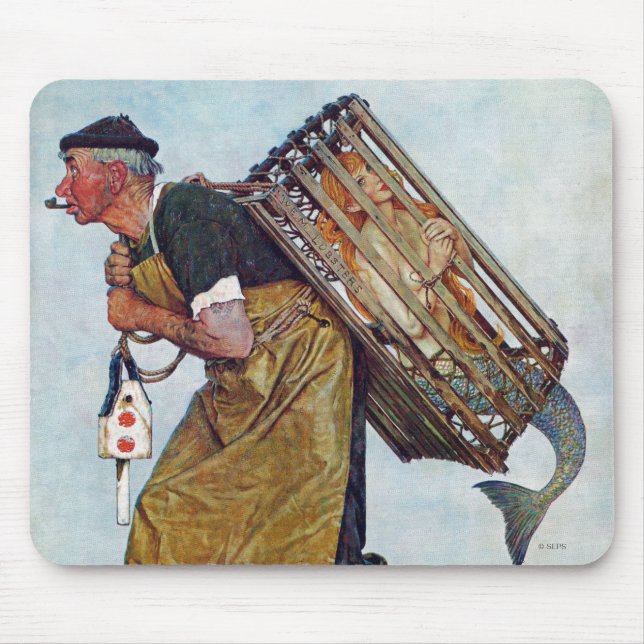 Tapis De Souris Sirène (Devant)