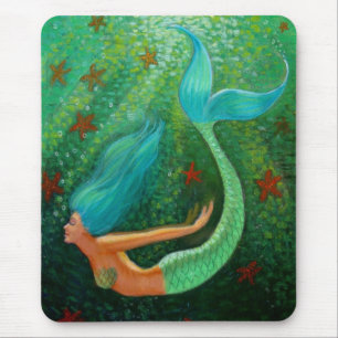 Tapis De Souris Sirène de plongée