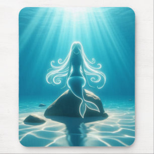 Tapis De Souris Sirène sous-marine éclairée