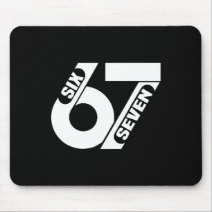 Tapis De Souris Six Seven 67 Équipe Sports Drôle Mème 67 6 7 Homme