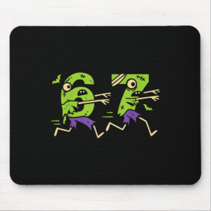 Tapis De Souris Six Seven 67 Mème Hommes Femmes Enfants Drôle Hall
