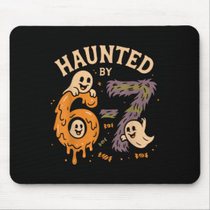 Tapis De Souris Six Seven 6 7 Fantôme Mème 67 Main de Squelette Ha