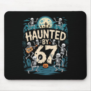 Tapis De Souris Six Seven 6 7 Fantôme Mème 67 Main de Squelette Ha