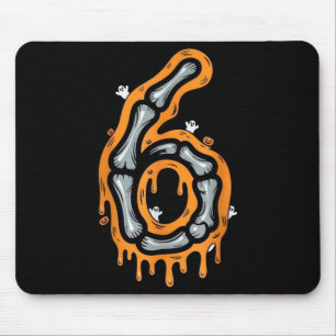 Tapis De Souris Six Seven Meme 6 7 Squelette Costume Halloween Cou