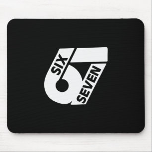 Tapis De Souris Six Seven Mème Cool 67 Numéro Drôle