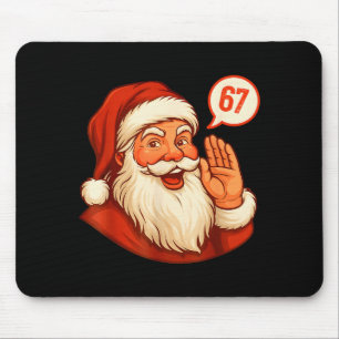 Tapis De Souris Six Seven Noël 67 Meme Argot Père Noël Dit Xmas