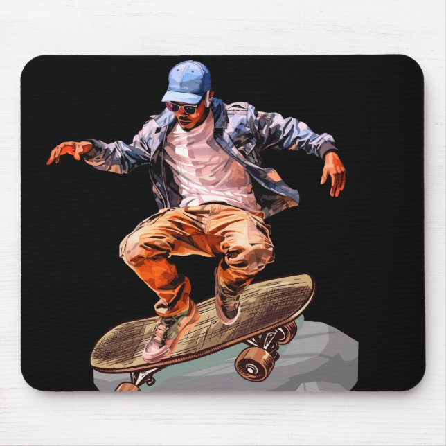 Tapis De Souris skate board (Devant)
