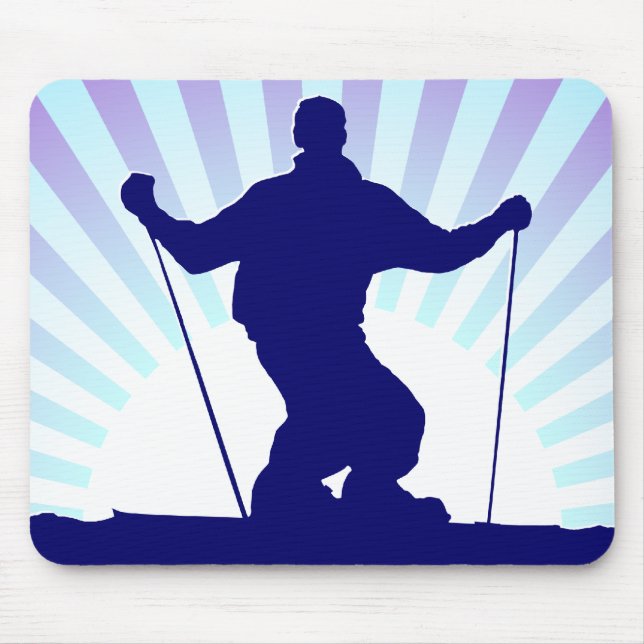 Tapis De Souris ski alpin (Devant)
