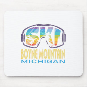 Tapis De Souris Ski Boyne Mountain Michigan Vacances ski