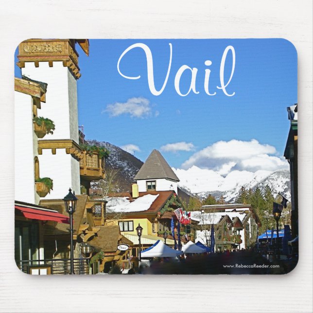 Tapis De Souris Ski du Colorado (Devant)