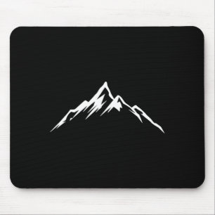 Tapis De Souris Skieur de montagne cycliste de montagne