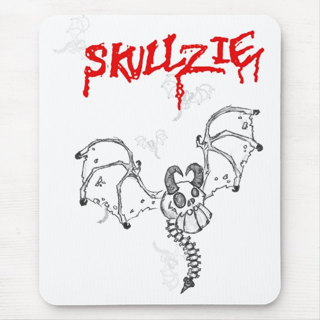 Tapis De Souris Skullzie Mousepad (Devant)