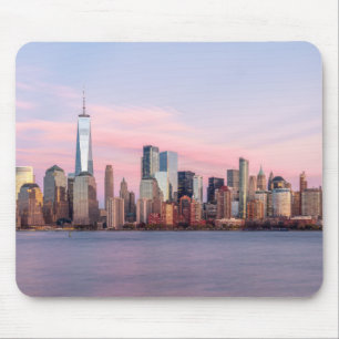 Tapis De Souris Skyline du soir à New York