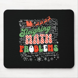 Tapis De Souris Sleighing Math Problem Math Enseignant Noël