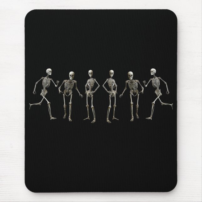 Tapis De Souris Sleletons Mousepad (Devant)